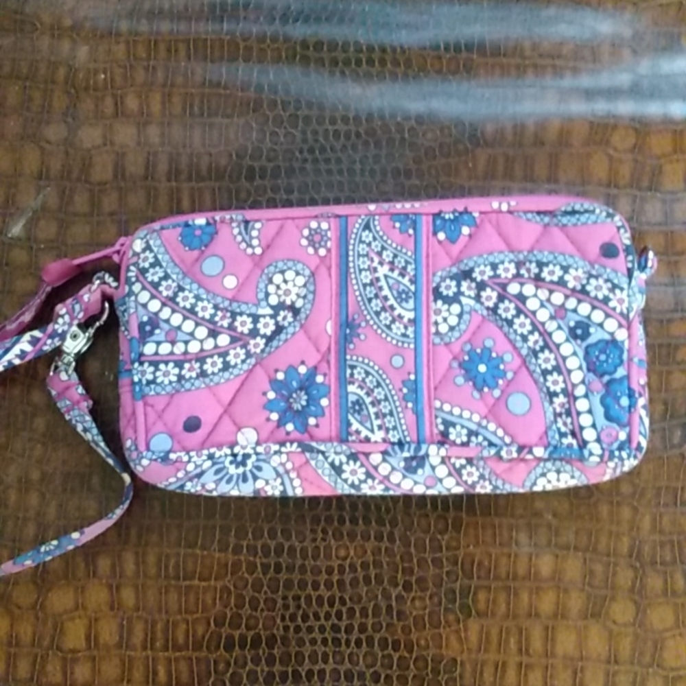 Vera Bradley Paisley Wristlet